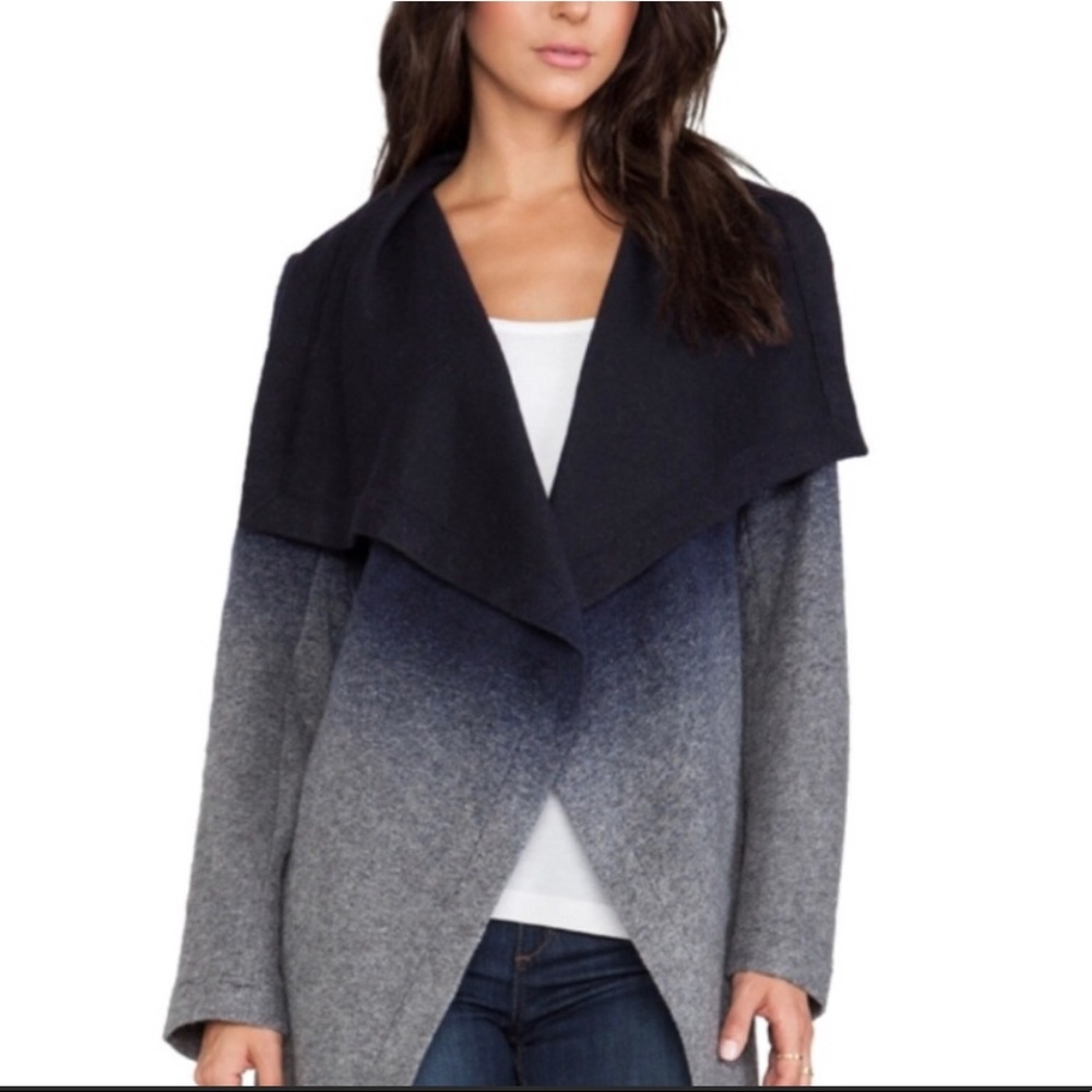 Bb Dakota Deva Ombre Wool Blend Coat